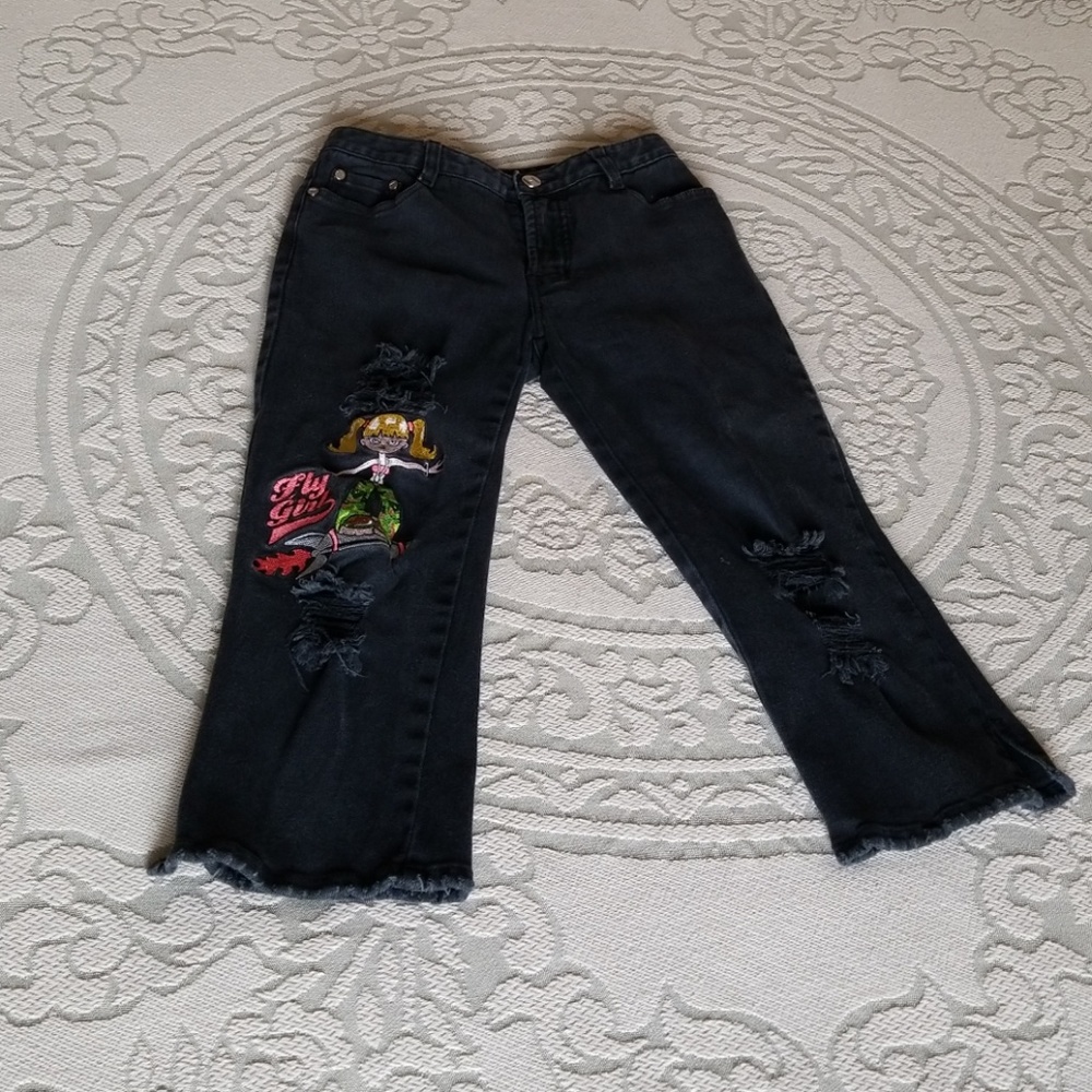 Crop jeans